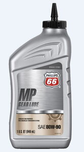 Phillips 66(�t�B���b�v�X 66)�@MP Gear Lube(MP�M�����[�v) �}���`�p�[�p�X�����ԗp�M���I�C���@80W-90�@0.95L