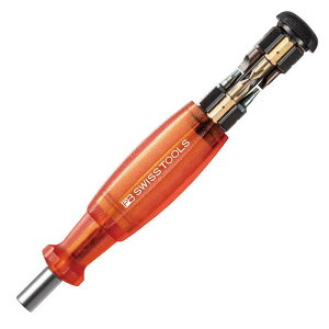 PB SWISS TOOLS�@���֎��r�b�g�h���C�o�[�h�C���T�C�_�[�h�@���b�h�@6464.RED