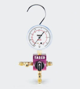 TASCO�i�^�X�R�jR410A�AR32�@�{�[���o���u���V���O���Q�[�W�}�j�z�[���hTA123C