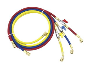 TASCO(�^�X�R)�@R410A�AR32�p�@�o���u�t���`���[�W�z�[�X�Z�b�g�@150cm�@TA133AB