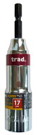Trad　電動ドリル用ロングソケット　17mm