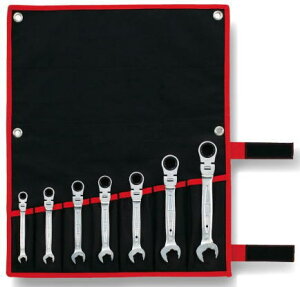 トネ(TONE)首振クイックラチェットめがねレンチセット RMFQ700