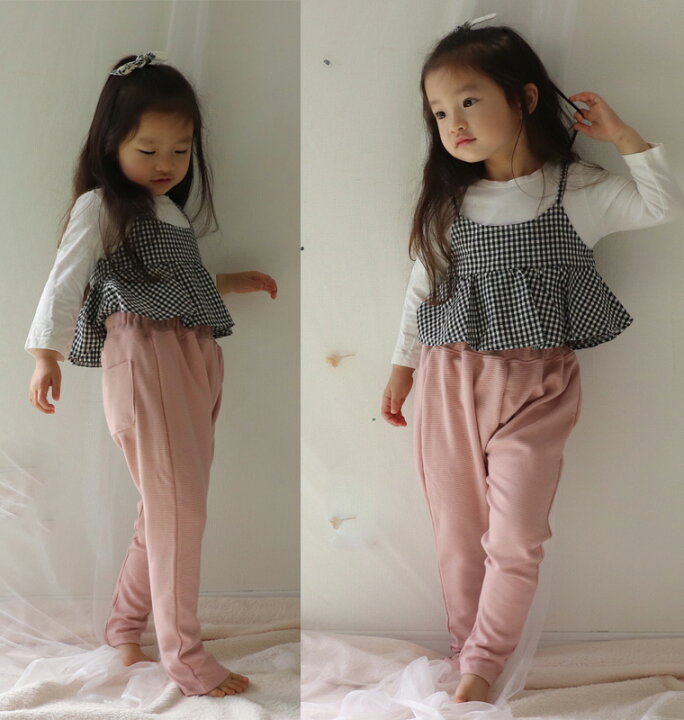 楽天市場】ポケット付き 夏用 10分丈 キッズサイズ伸縮性抜群サルエル  