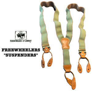 HEAVY STRONGHOLD SUSPENDERS FREEWHEELERS/�t���[�z�C�[���[�Y UNION SPECIAL OVERALLS / �T�X�y���_�[