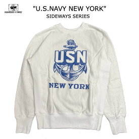 "U.S.NAVY NEW YORK"FREEWHEELERS / フリーホイーラーズSIDEWAYS SERIESSWEATスウェット トレーナー