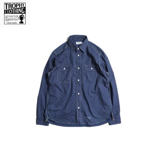 TROPHY CLOTHING / �g���t�B�[�N���[�W���O / Polka Dot Harvest L/S Shirt / �V�����u���[�V���c / �|���J�h�b�g