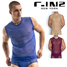 タンクトップ シースルー C-IN2 SHEER RELAXED TANK TOP スリーブレスTシャツ メッシュ インナーシャツ シーインツー CIN2 メンズ メンズ下着 男性下着 ブランド アンダーウェア 男性用下着 下着 男性 ナイロン セクシー ギフト プレゼント おしゃれ