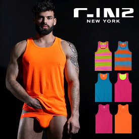 C-IN2 タンクトップ SUPER BRIGHT RELAXED TANK TOP 蛍光 ネオンカラー 派手 カラー 眩しい レイヤード インナーシャツ シーインツー メンズ 男性下着 メンズ下着 ブランド | アンダーウェア 男性用下着 下着 男性 シーズン限定