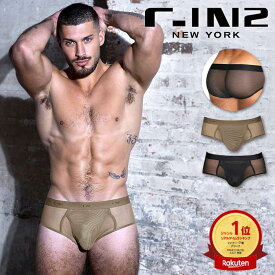 ブリーフ メンズ スタンダードブリーフ シースルー メッシュ C-IN2 SHEER FLY FRONT BRIEF 前開き ストレッチ スポーツ 吸汗速乾 メンズ パンツ 下着 メンズ下着 男性下着 アンダーウェア ブランド セクシー おしゃれ かっこいい プレゼント ギフト