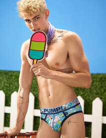 ブリーフ メンズ ローライズブリーフ PUMP UNDERWEAR FUNTOPIA BRIEF パンプ ローライズ ストレッチ スポーツ 吸汗速乾 メンズ パンツ 下着 メンズ下着 男性下着 アンダーウェア ブランド セクシー おしゃれ かっこいい プレゼント ギフト