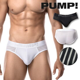 ブリーフ メンズ ローライズブリーフ PUMP UNDERWEAR WHISPER BRIEF パンプ ローライズ ストレッチ スポーツ 吸汗速乾 メンズ パンツ 下着 メンズ下着 男性下着 アンダーウェア ブランド セクシー おしゃれ かっこいい プレゼント ギフト