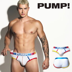 ブリーフ メンズ ローライズブリーフ PUMP UNDERWEAR SPECTRUM BRIEF パンプ ローライズ ストレッチ スポーツ 吸汗速乾 メンズ パンツ 下着 メンズ下着 男性下着 アンダーウェア ブランド セクシー おしゃれ かっこいい プレゼント ギフト