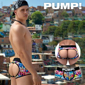 Oバック メンズ 下着 ボクサーパンツ PUMP DRIP ACCESS TRUNK | セクシー ローライズ ジョックストラップ スポーツ ジム インナーパンツ PUMP!Underwear パンプ ブランド メンズ 下着 メンズ下着 メンズパンツ パンツ 男性下着 アンダーウェア 男性 おしゃれ