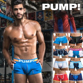 PUMP パンプ ローライズ ボクサーパンツ ローライズボクサー MESH CUP BOXER PUMP! Underwear メンズ 男性下着 メンズ下着 パンツ トレーニングウェア スポーツウェア フィットネス 筋トレ | アンダーウェア 男性用下着 下着 男性 男 メンズインナーパンツ ボクサー カラー