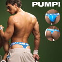 メンズTバック メンズ Tバック サポーター PUMP UNDERWEAR GRAND SLAM THONG パンプ ローライズ ストレッチ メッシュ …