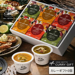 【エントリー必須※お買いものパンダカレー皿CP対象商品】 お中元 御中元 暑中見舞い 【 紙熨斗OK 】 カレー ギフト 野菜をMOTTO 6個セット ｜ 出産祝い 内祝 誕生日 夏 プレゼント おしゃれ レトルト 常温 グリーンカレー スープカレー 国産 野菜 熨斗 のし 対応 送料無料