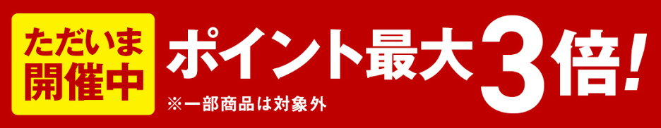 ただいまポイント最大3倍！