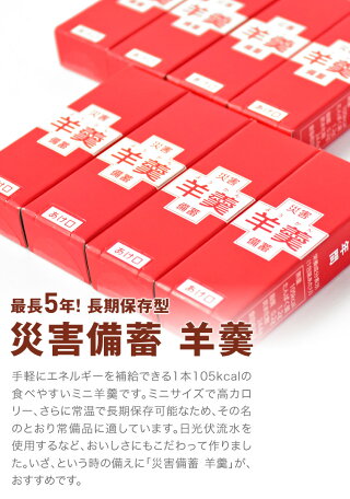 災害備蓄羊羹8個(簡易包装)|新年会イベント景品バレンタインお年賀新年挨拶会社大量法人食べ物プレゼントギフト景品お礼退職香典返しお彼岸お供え物帰省土産お供えお土産手土産ポイント消化