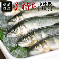 子持ち冷凍鮎 1kg　|　鮎 あゆ アユ 魚 プレゼント ギフト お祝い 内祝い お返し お取り寄せ【WS】
