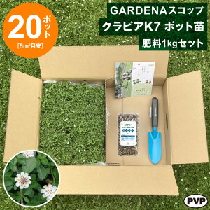 GARDENA�X�R�b�v �{ �N���s�AK7 �|�b�g�c 20�� �{ �엿�Z�b�g�@�������� �c �Ԗ� �|�b�g�c�yWS�z