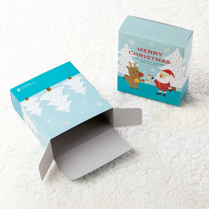 楽天市場】［ Xmas SACK ］クリスマス柄が可愛い☆ サック箱 ［3柄 