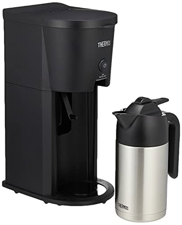 サーモス 真空断熱ポットコーヒーメーカー 0.63L ブラック ECJ-700 BK : MONOPARK