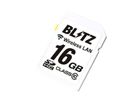 ブリッツ(BLITZ)レーダー探知機用Touch-BRAIN LASER 無線LAN内蔵SDHCカードTL311R BWSD16-TL311R 黒