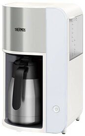 サーモス(THERMOS) 真空断熱ポット コーヒーメーカー 1L ホワイト ECK-1000 WH