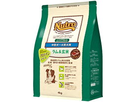 nutro ニュートロ ナチュラル チョイス ラム玄米 中型犬~大型犬用 エイジングケア 4kg ドッグフード