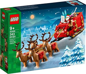 Lego 343pcs Holiday Santa s Sleigh Exclusive Set 40499