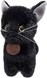 三英貿易 オリジナル ぬいぐるみ グレイスフル(日本製) おすわりCAT 黒猫 W13 D18 H22cm ネコ I-6856