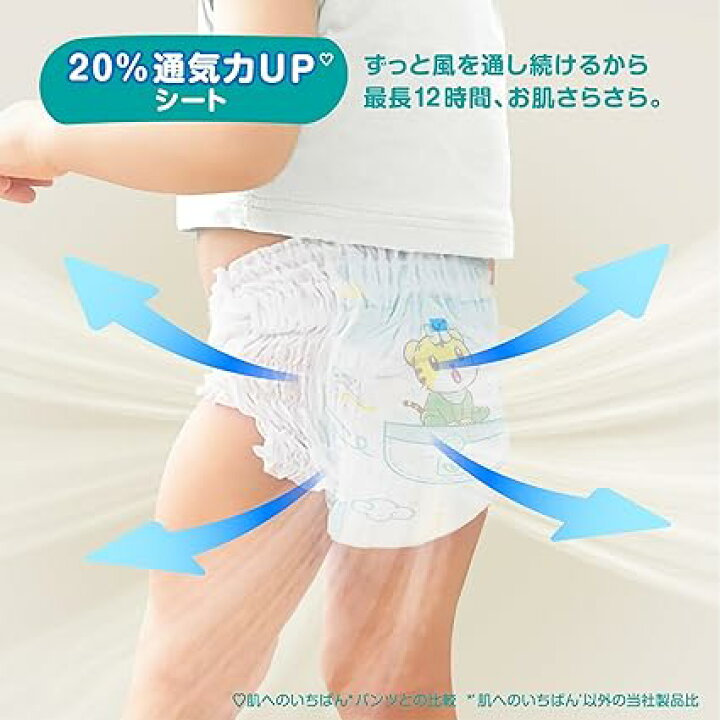 楽天市場】【ケース品】パンツ ビッグサイズ パンパース オムツ 通気性 