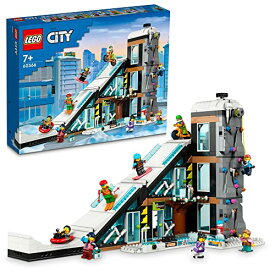 レゴ(LEGO) シティ スノースポーツセンター 60366 おもちゃ ブロック プレゼント 街づくり 男の子 女の子 7歳 ~