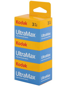 3�{���p�b�N �t�B���� 35mm �������� 400 36EX Kodak �t�B���� �R�_�b�N �J���[�t�B���� ����[�ӂ���� �I�X�X�� �E���g���}�b�N�X ULTRAMAX400 36���B�� 3����p�b�N