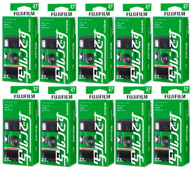 写ルンです 写るんです 35mm おすすめ 修学旅行 旅行 インスタントカメラ 使い切りカメラ レンズ付きカメラ FUJIFILM フジ カラーフィルム 富士フィルム 27枚撮り フラッシュ付 10個セット