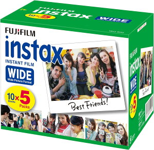 �`�F�L ���C�h�t�B���� �C���X�^�b�N�X���C�h 5P 50�� �x�m�t�C���� FUJIFILM ���C�h�p�t�B���� 10��×5����p�b�N INSTAX WIDE K R 5
