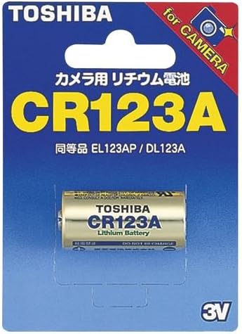 CR123 電池 東芝 リチウム電池 カメラ用 フィルムカメラに CR123A おすすめ りちうむ ゆうパケット発送 TOSHIBA リチウム電池 CR123AG