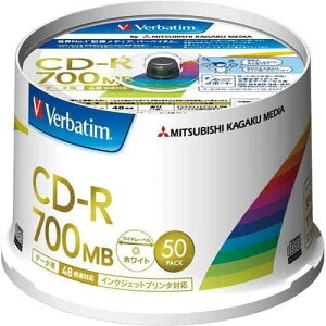 CD-R 50  MITSUBISHI OHwfBA Verbatim IXX CD-R f[^p 50Xsh 48{Ή SR80FP50V2