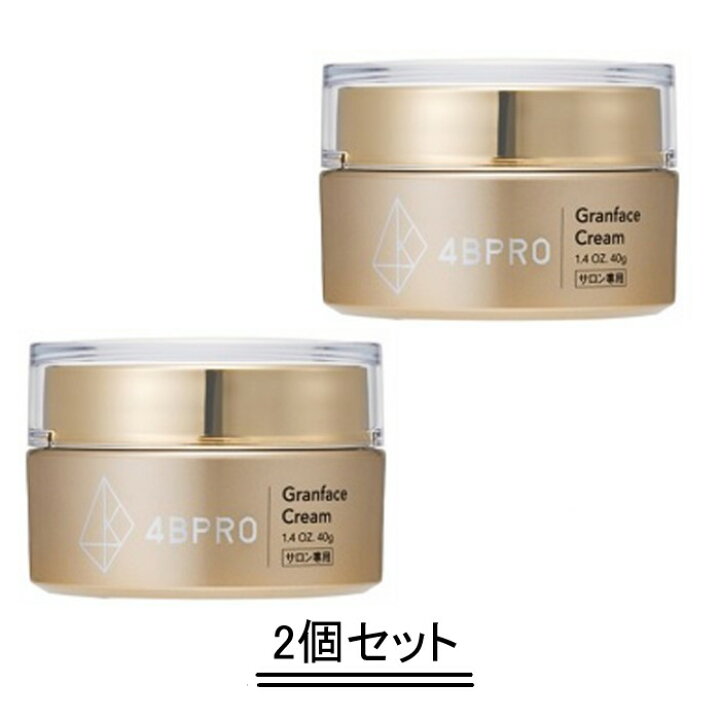 楽天市場】4B PRO フォービー プロ グラン フェイスクリーム 40g【2個 