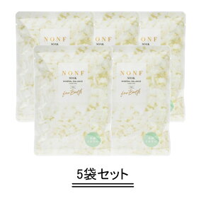 楽天市場】McCoy NONF ノンF ノンエフ ミネラル ソーク 100g×5袋 