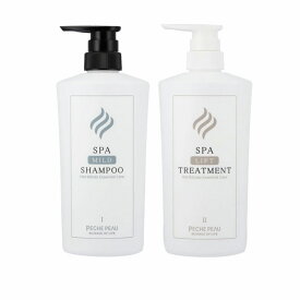 PECHE PEAU ピーチポウ マイルドシャンプー ヘアトリートメント セット【各500ml】【送料無料】