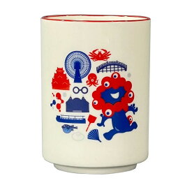 【Expo2025・大阪 関西万博】ミャクミャク 寿司湯呑 湯のみ (赤)