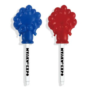 �yExpo2025�E��� �֐������z �~���N�~���N �}�X�R�b�g �o���[���{�[���y���iBLUE�^RED�j2�{�g�y���������z