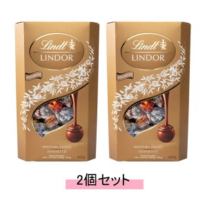 �����c �����h�[�� �S�[���h �A�\�[�g Lindt Lindor Gold Assorted 600g�y2���Z�b�g�z�y���������z