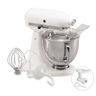 KitchenAid キッチンエイド アルチザン スタンドミキサー 4.8L ホワイト 9KSM162WH【送料無料】