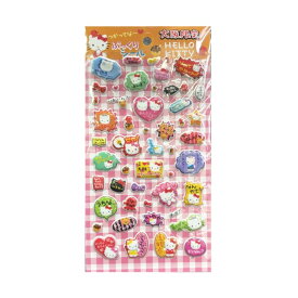 大阪限定 sanrio サンリオ HELLO KITTY ぷっくりシール 1シート