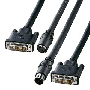 TTvC DVIHzP[u(VON) KC-DVI-K100 | DVI ֘AP ϊ P[u HDMI VGA C^[tF[X fBXvC p\R DVD AiO fW^ usb PC Ӌ@ ANZT