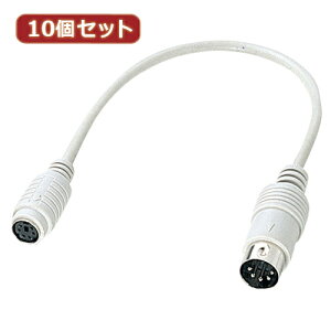 10�Z�b�g�T�����T�v���C �L�[�{�[�h�ϊ��P�[�u��(0.2m) KB-5M6F02KX10 | �P�[�u�� �֘A�P�� DVI �ϊ� �P�[�u�� HDMI VGA �C���^�[�t�F�[�X �f�B�X�v���C �p�\�R�� DVD �A�i���O �f�W�^�� usb PC ���Ӌ@