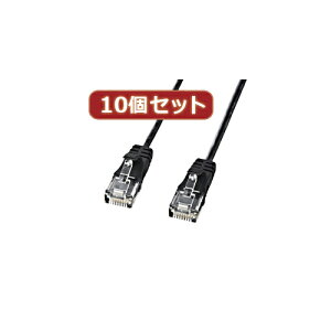 10�Z�b�g�T�����T�v���C �J�e�S��6�����ɍ�LAN�P�[�u�� (�u���b�N�A0.5m) KB-SL6-005BKX10 | �P�[�u�� �֘A�P�� DVI �ϊ� �P�[�u�� HDMI VGA �C���^�[�t�F�[�X �f�B�X�v���C �p�\�R�� DVD �A�i���O �f�W