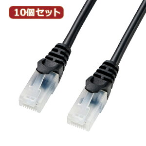 10�Z�b�g�T�����T�v���C �c���܂�h�~CAT5eLAN�P�[�u�� LA-Y5TS-005BKX10 | �P�[�u�� �֘A�P�� DVI �ϊ� �P�[�u�� HDMI VGA �C���^�[�t�F�[�X �f�B�X�v���C �p�\�R�� DVD �A�i���O �f�W�^�� usb PC ���Ӌ@